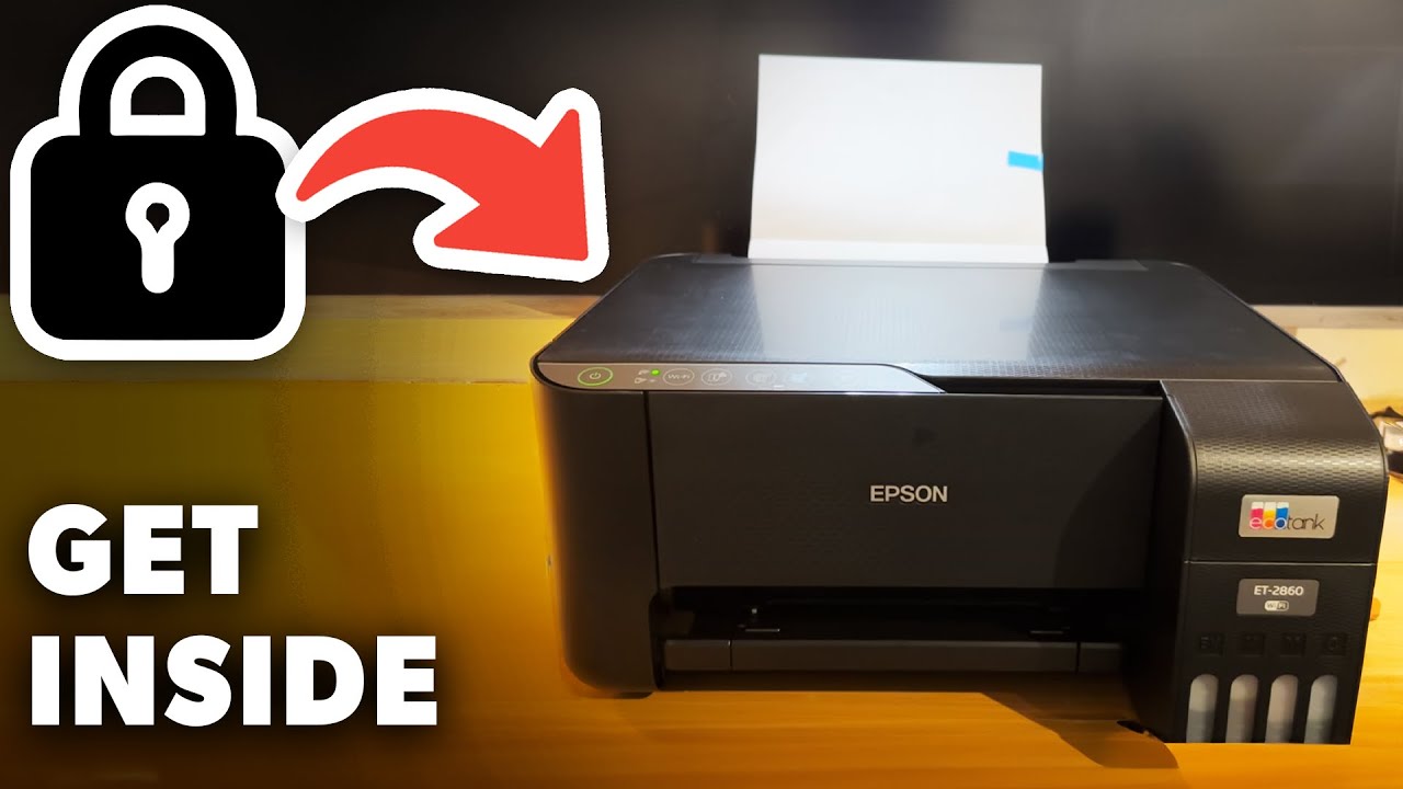 Как попасть внутрь Epson EcoTank (ET 2860, 2400, 2870, 2700)