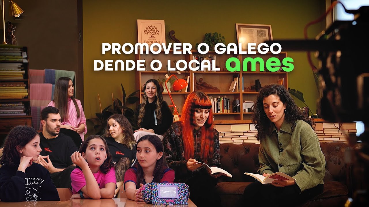 Promover o galego dende o local. Ames