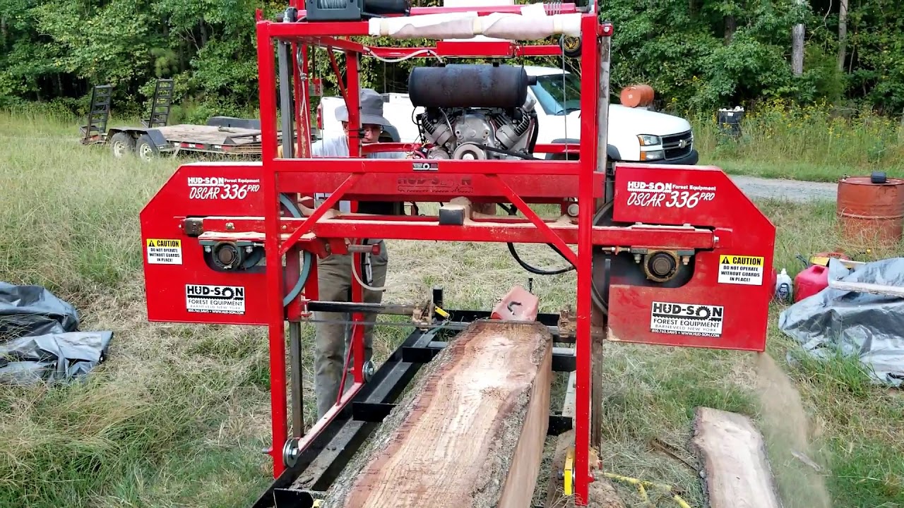 Hudson Sawmill at work