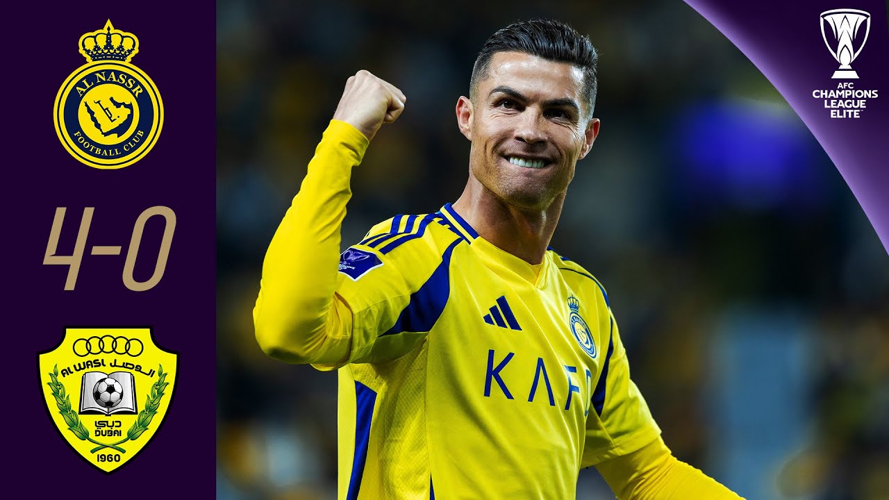 Ronaldo Brace! | Al Nassr (KSA) - Al Wasl FC (UAE) | Highlights | AFC Champions League Elite&trade;