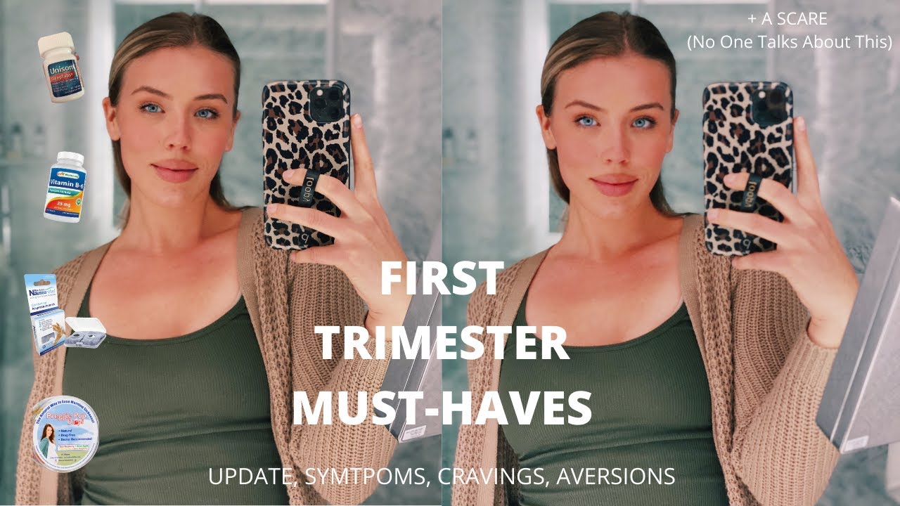 FIRST TRIMESTER MUST HAVES + A SCARE (no one talks about this) | Overall Update // Brittany Lesser