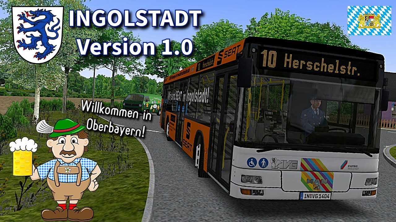 OMSI 2: INGOLSTADT V1 Map-Vorstellung im MAN! #240 | PxlKiing