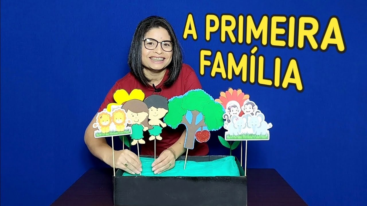A PRIMEIRA FAMÍLIA NA BÍBLIA| História bíblica infantil