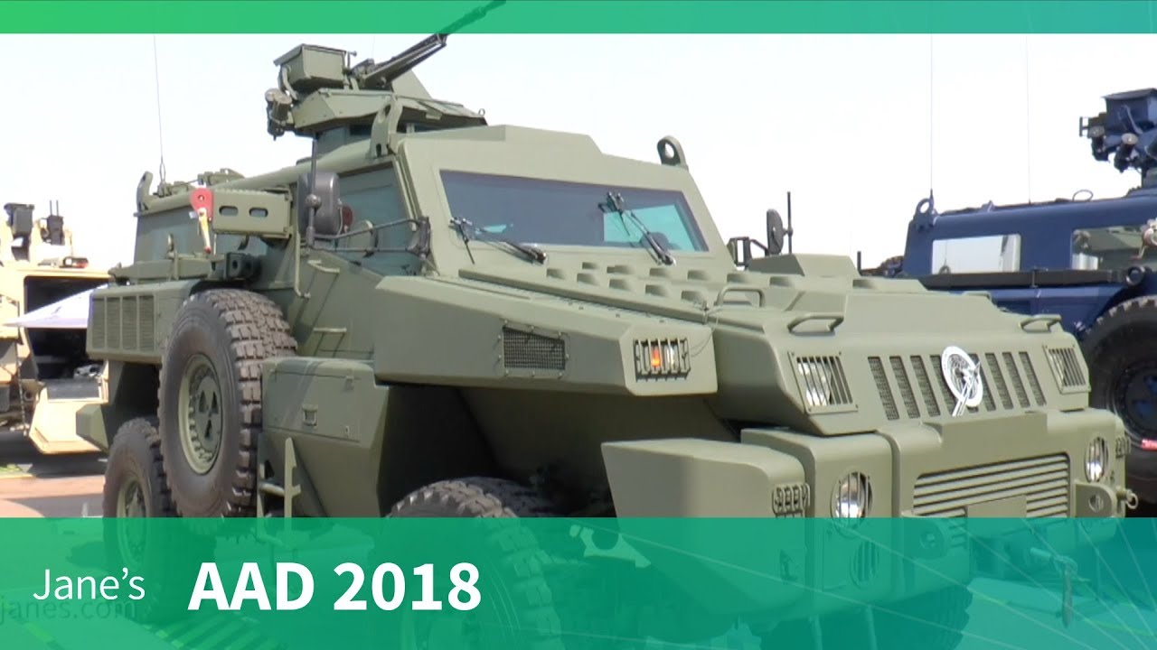AAD 2018: Paramount Marauder mine-protected armoured vehicle