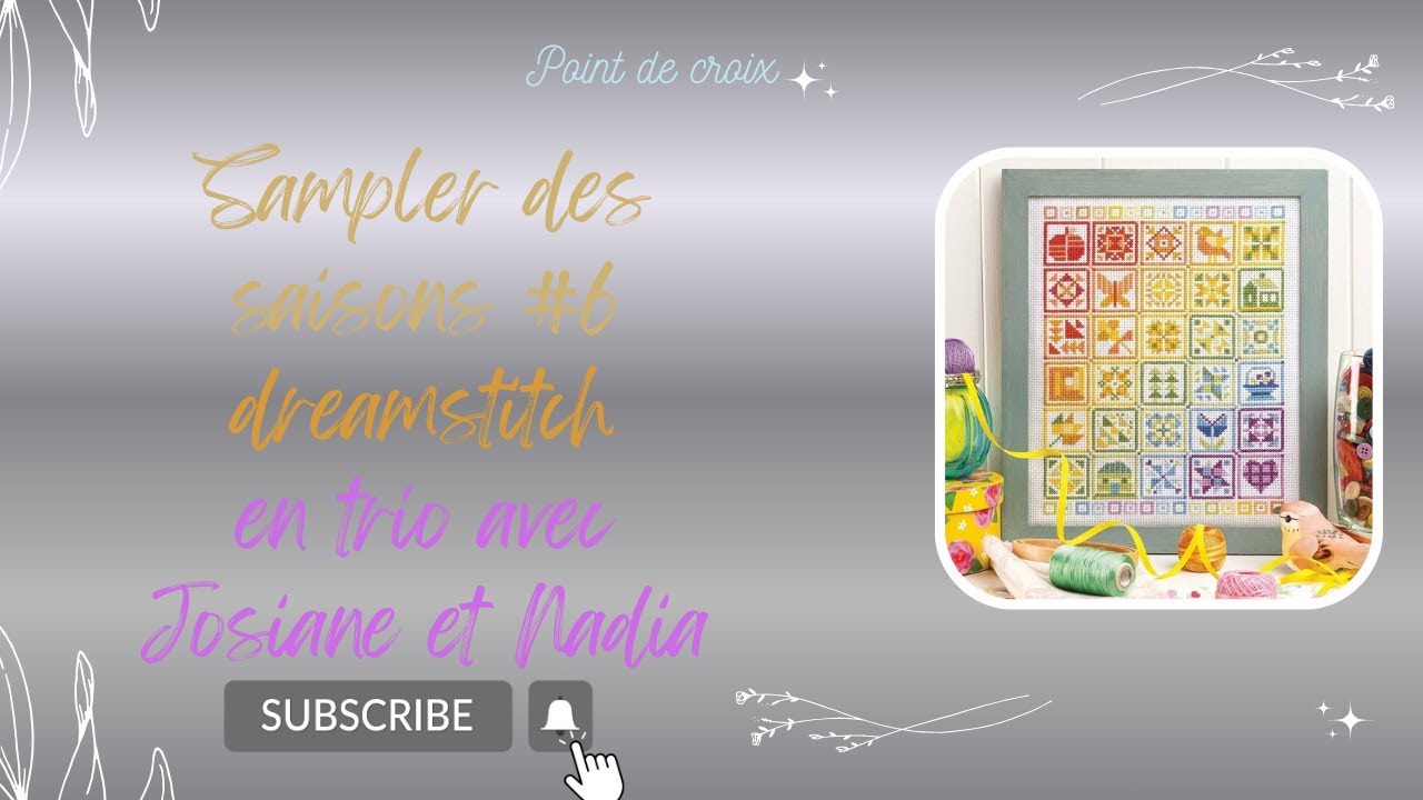 sampler des saisons avec @nadiaetsesloisirs3333 , coco et Josiane