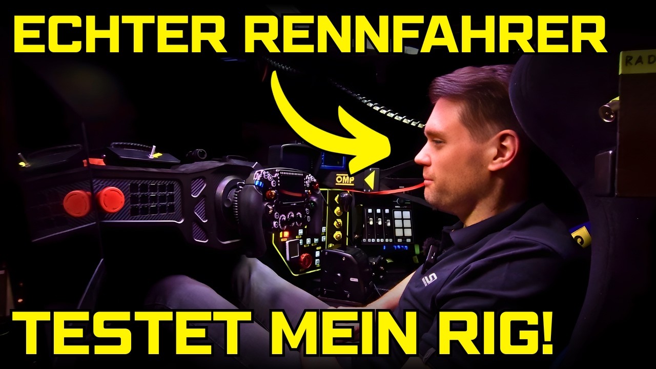 Echter Rennfahrer testet mein Simrig! Wie realistisch ist mein Rig?