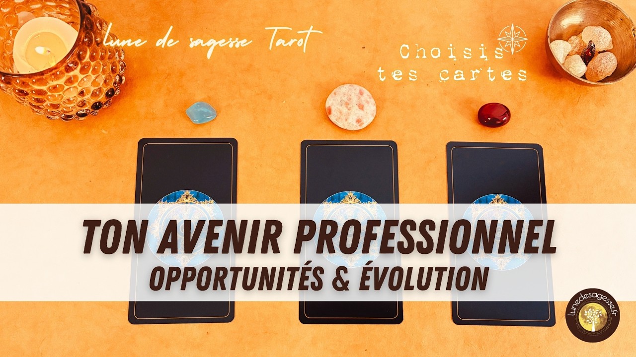🏆 TON AVENIR PROFESSIONNEL - Opportunit&eacute;s & &Eacute;volution 🔮 Tirage &agrave; choix &middot; Guidance intemporelle
