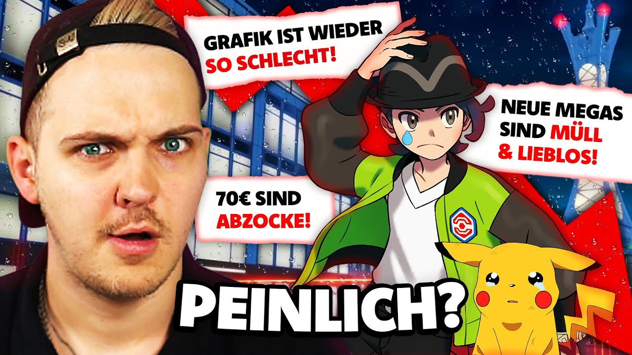 Der Pokémon Legenden Z-A HATE ist PEINLICH und FORCIERT? - Huebi reagiert