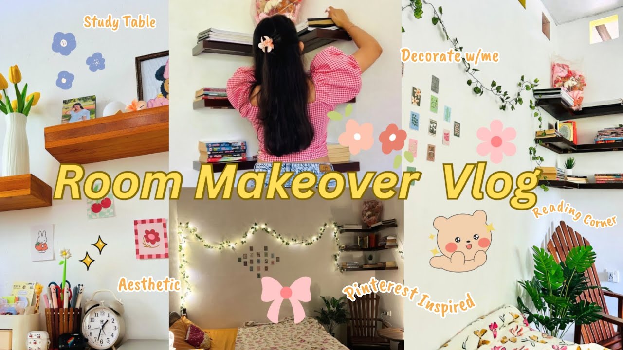 2026ට මම ආස විදියට  Room එක අලුත් කරා🎀🤍 Aesthetic & Pinterest Inspired Cozy Room🍒 #aesthetic