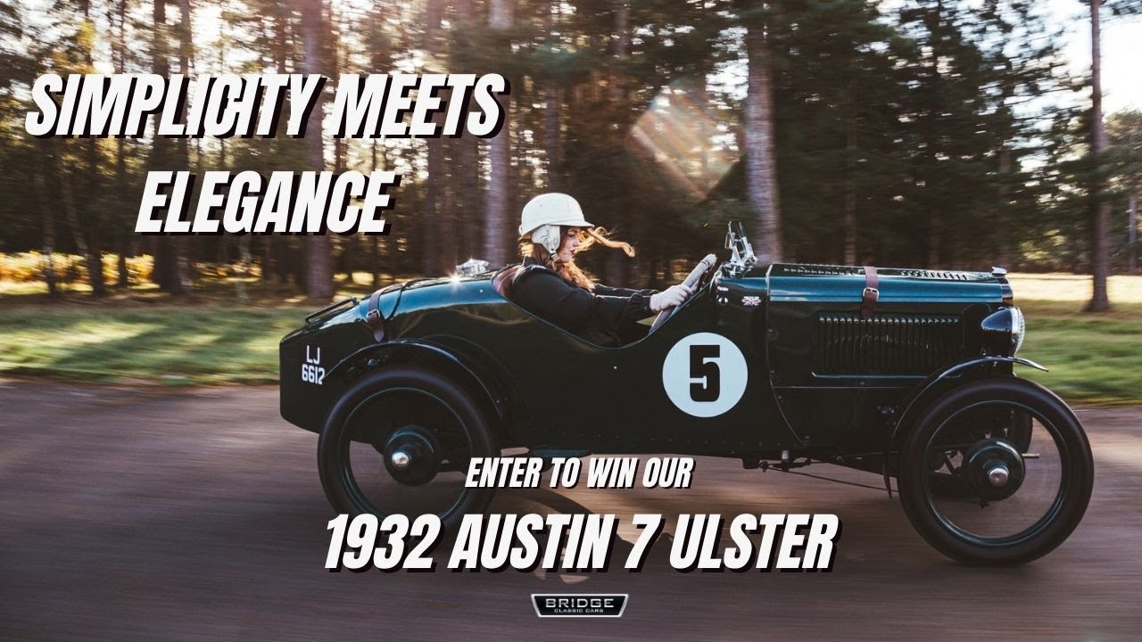 Простота и элегантность — выиграйте наш Austin 7 Ulster 1932 года