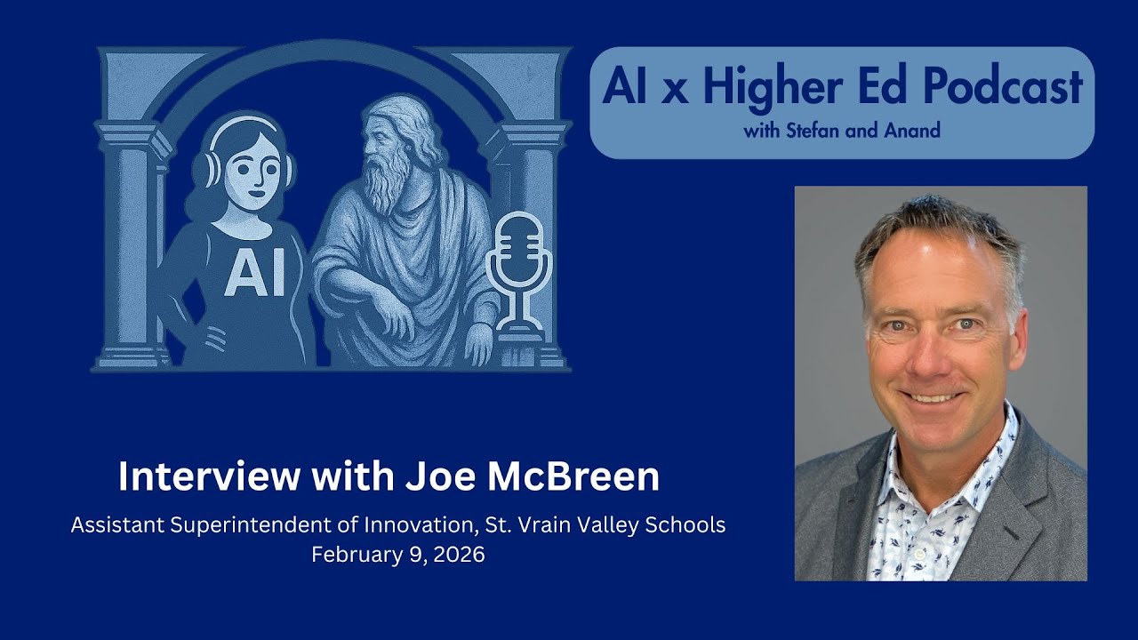 Design Thinking K–12 + AI + Industry: The Colorado Model That’s Working (interview with Joe McBreen)