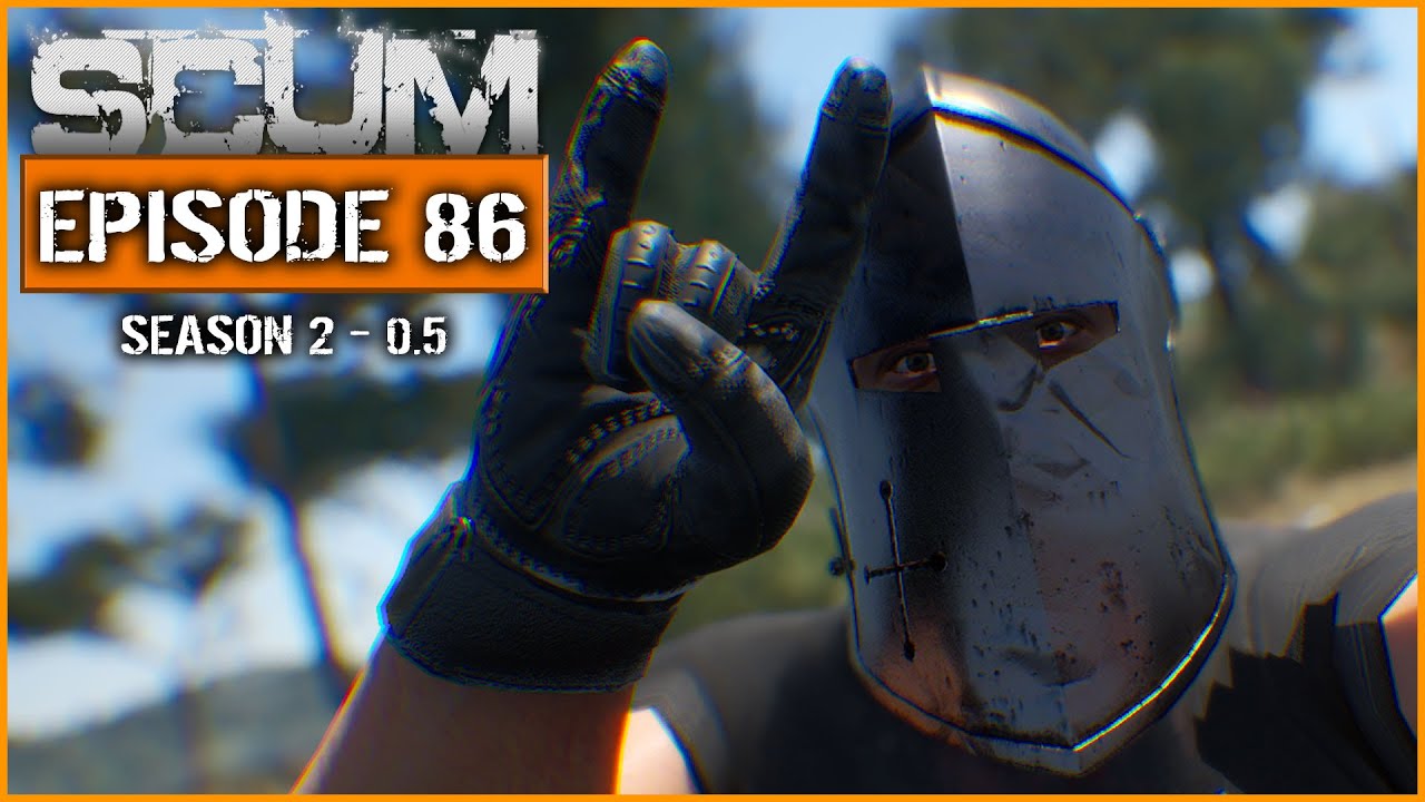 SCUM 0.5 - Concrete and Brick walls? Motorbikes and Bicycles? REVOLVERS?! - Singleplayer - Ep86