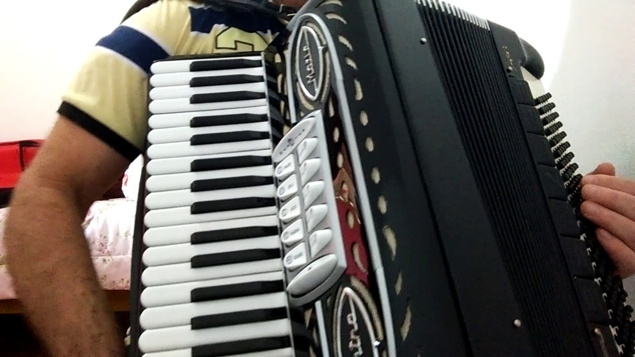 Vídeo aula acordeon Lá Paloma
