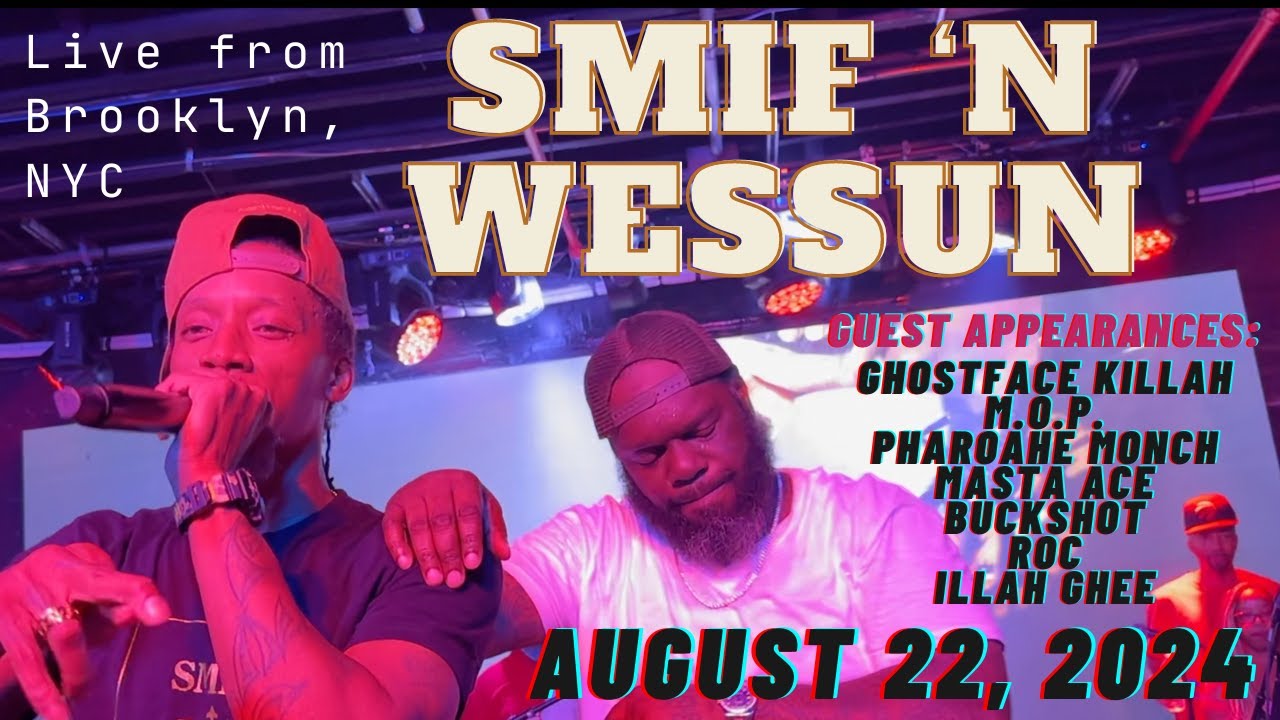 Smif N Wessun LIVE in BROOKLYN f/Ghostface Killah, M.O.P., Masta Ace Pharoahe Monch, & Bootcamp Clik