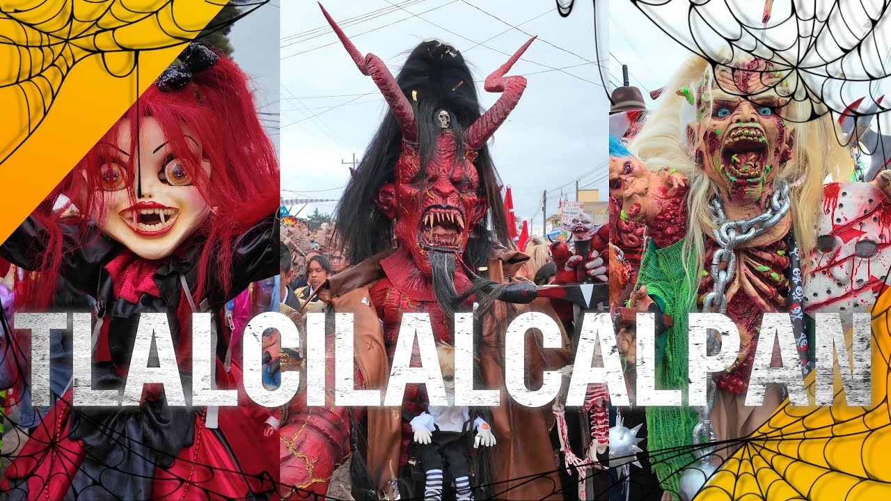 💀​🤡​El carnaval de los disfraces más impresionantes del MUNDO en san francisco Tlalcilalcalpan💀​🤡​