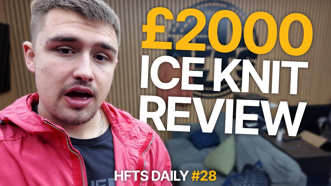 £2000 STONE ISLAND ICE KNIT REVIEW | Daily Episode 28