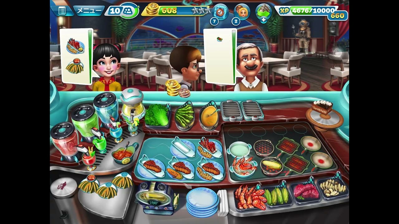 House of Crab 28 ⭐️⭐️⭐️cooking fever クッキングフィーバー