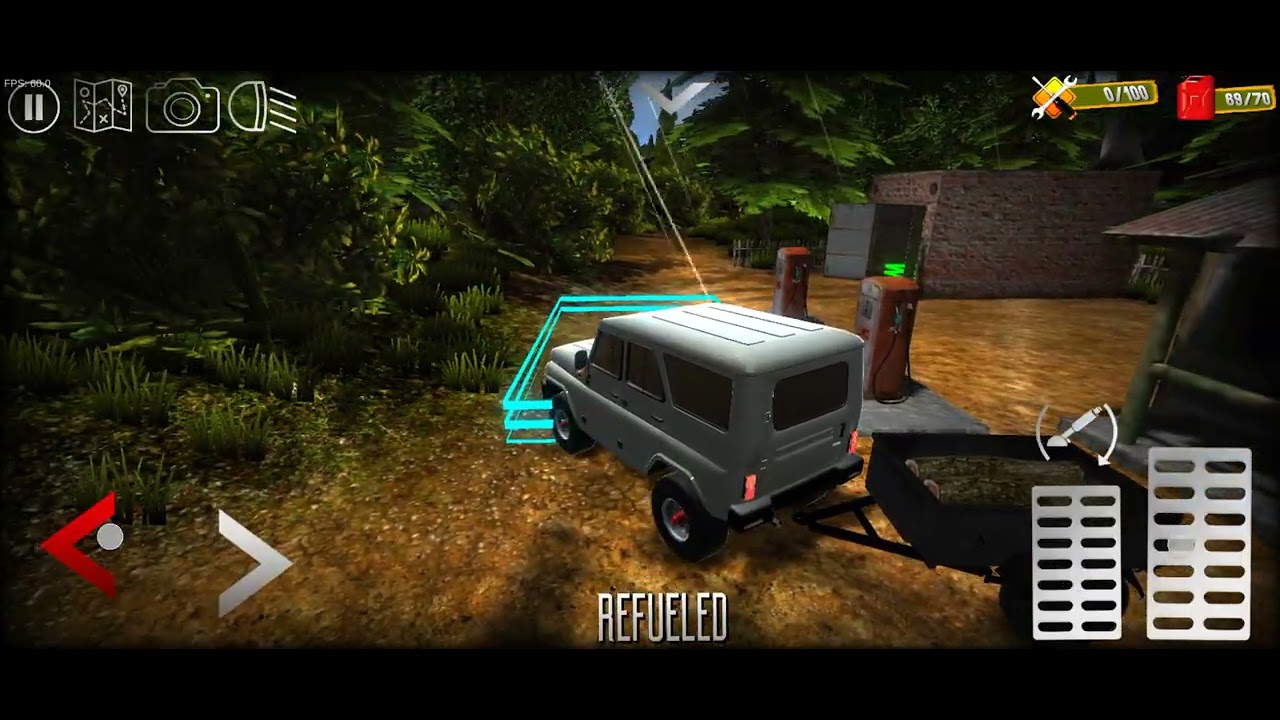 Wheels in mud game new 