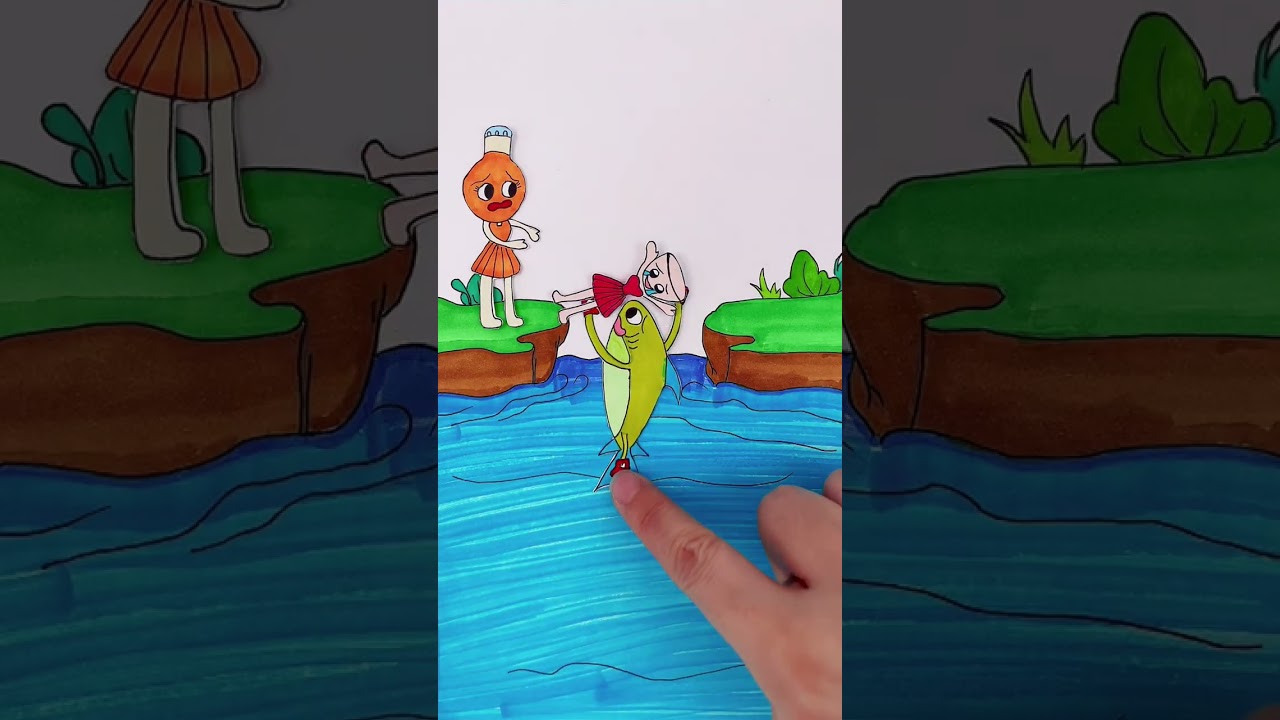 ✏️Creative Cool and Love Animated Story💖 #diy #story