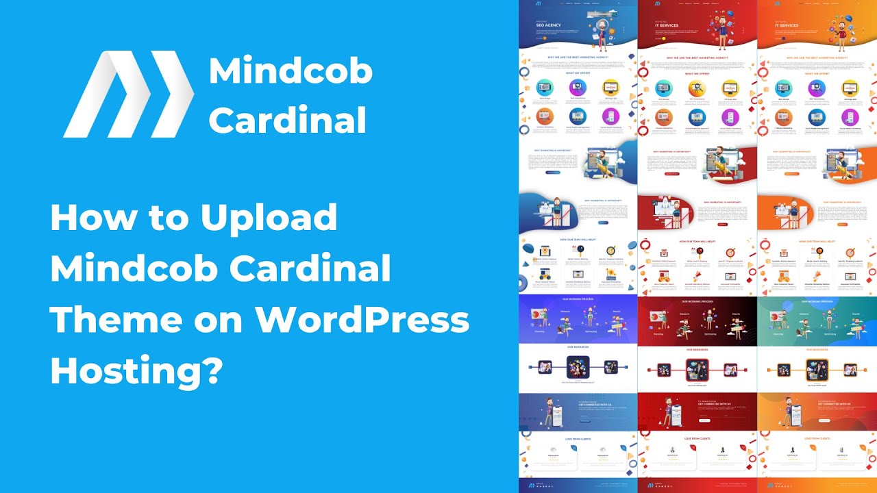 How to Upload Mindcob Cardinal theme on your WordPress Hosting -- All in One WP Migration