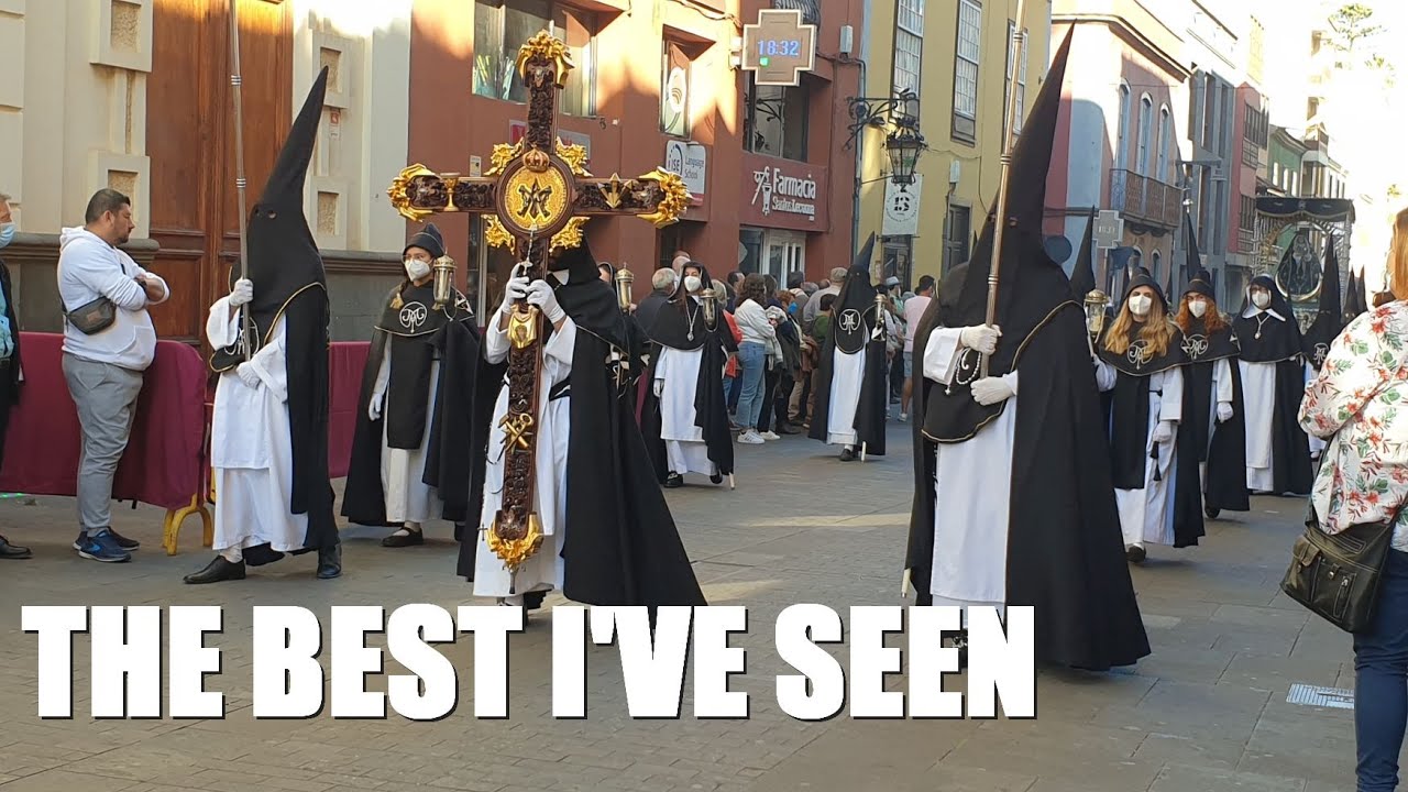 LA LAGUNA MAGNA EASTER PROCESSION, TENERIFE: THIS IS SOOOO AWESOME!