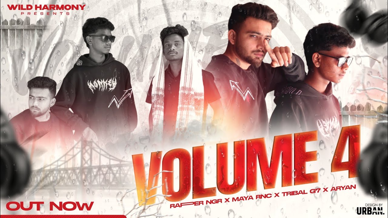 VOLUME 4  RAPPER NGR X @Maya_rnc X ARYAN MISHRA X @tribal_g7  (MUSIC VIDEO) RANCHI HIP HOP
