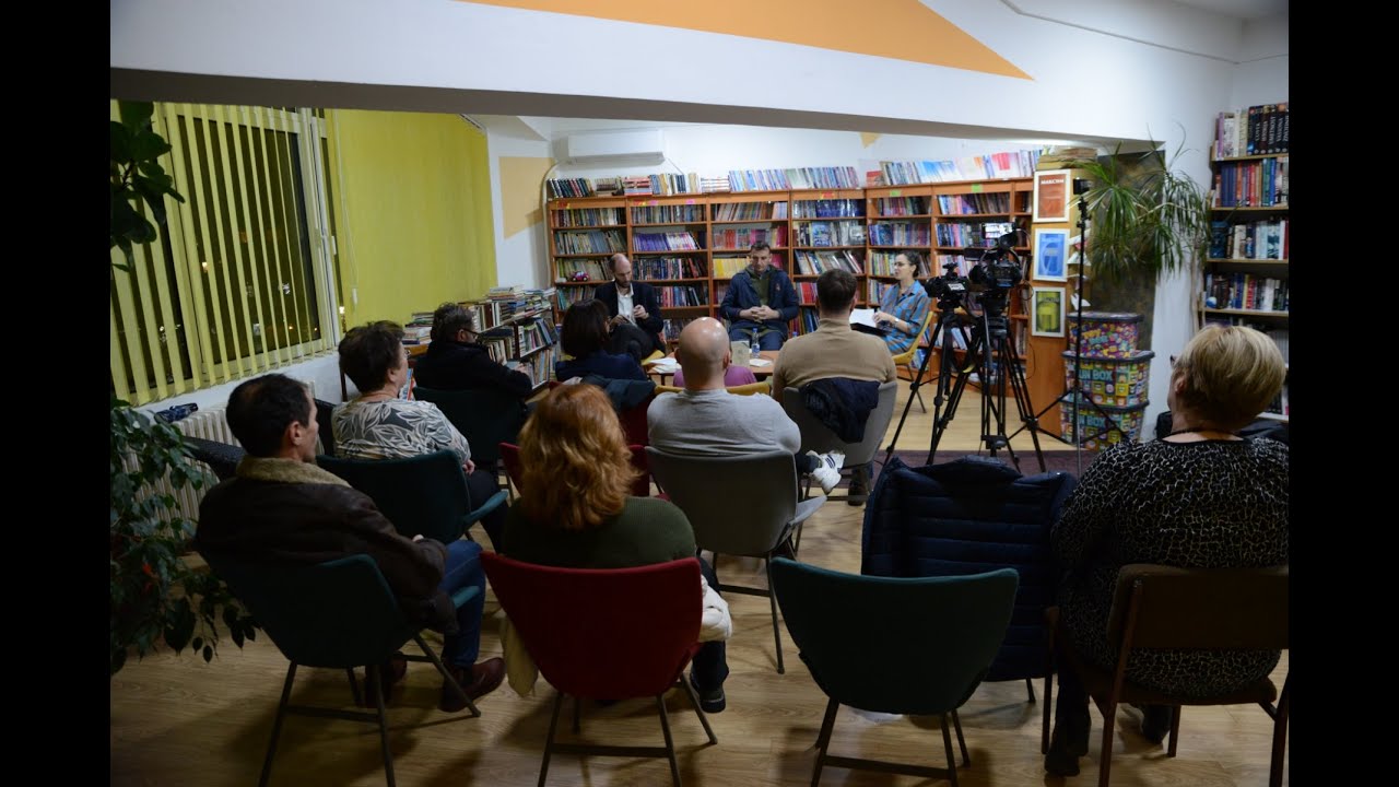 Bibliosalon - Slobodan Jović i Nikola Marinković