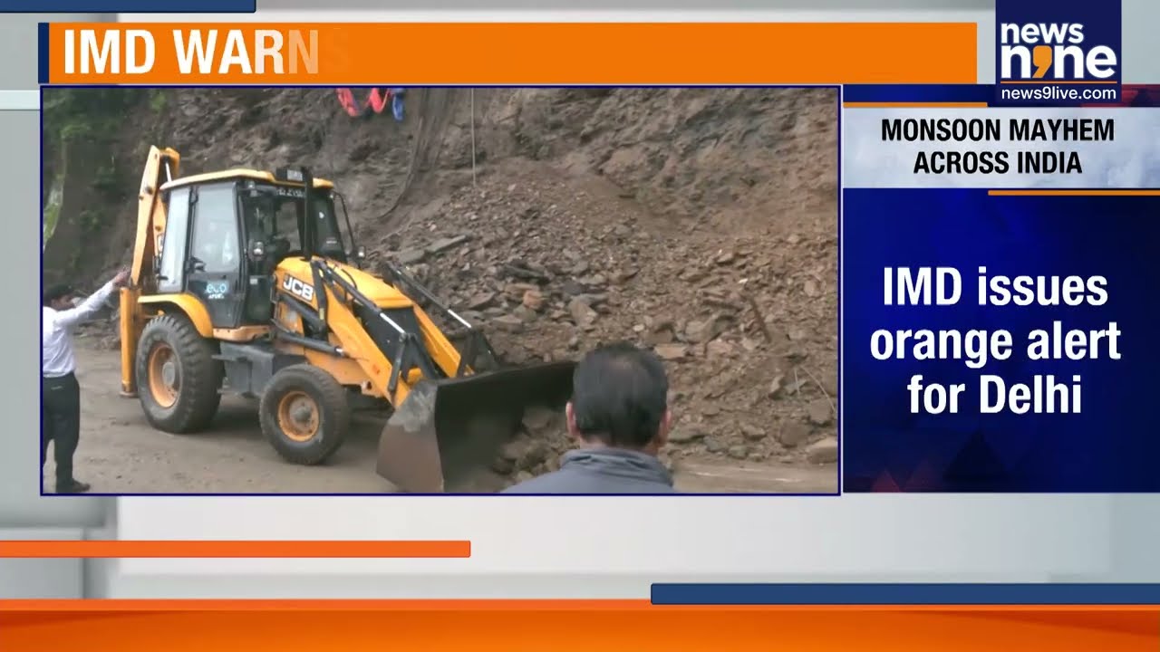 Delhi Rains: Monsoon 2026 | Heavy Rain Acroos India | IMD Issues Orange Alert for Delhi | News9