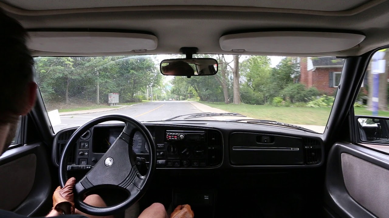 1987 Saab 900 Turbo SPG POV