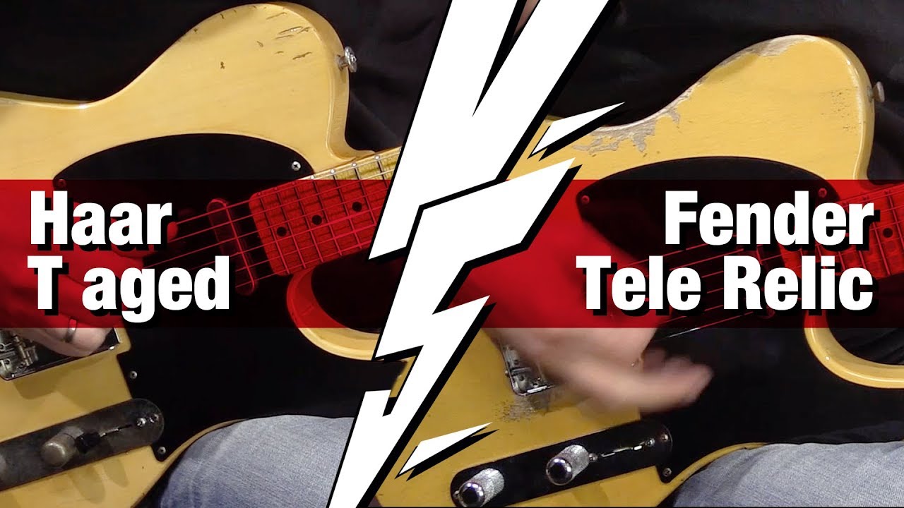 VERSUS: Haar Traditional T aged vs. Fender CS 1952 Telecaster Heavy Relic