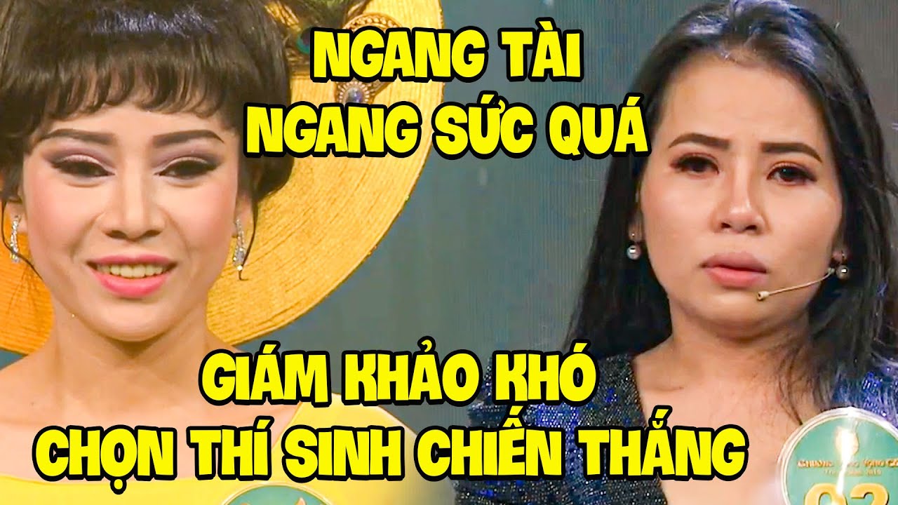 Chưa Từng Có CHUÔNG VÀNG | 2 THÍ SINH NGANG TÀI NGANG SỨC KHIẾN 3 NSND KHÓ CHỌN NGƯỜI CHIẾN THẮNG