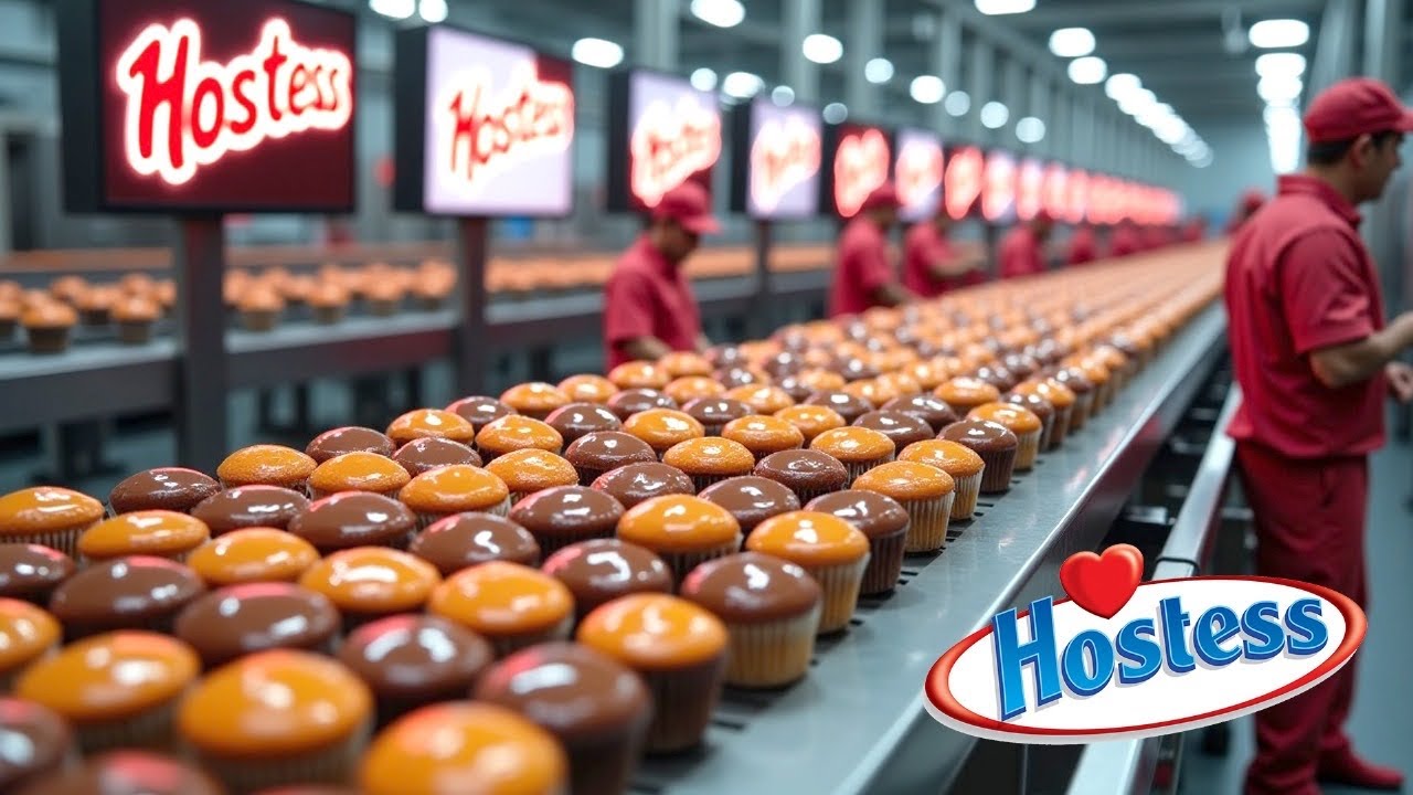 How Hostess twinkies, Ding Dongs and More Are Made 🧁