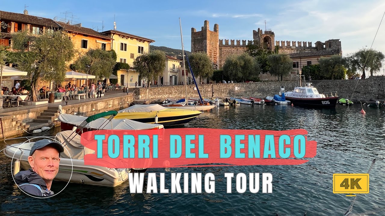 Torri del Benaco | Gardasee | Lake Garda | Walking Tour | Italien | 🇮🇹 [4K]