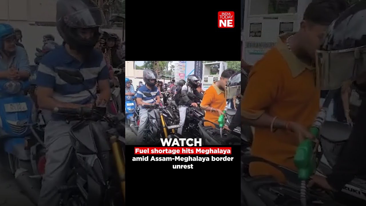 Fuel shortage hits Meghalaya amid Assam-Meghalaya border unrest