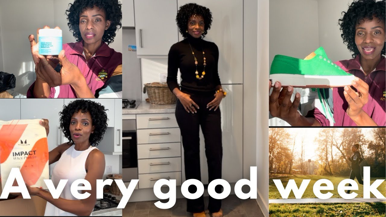 Unboxing new shoes, skincare and supplements | 1st 1/2 marathon in training | dressed for church | 