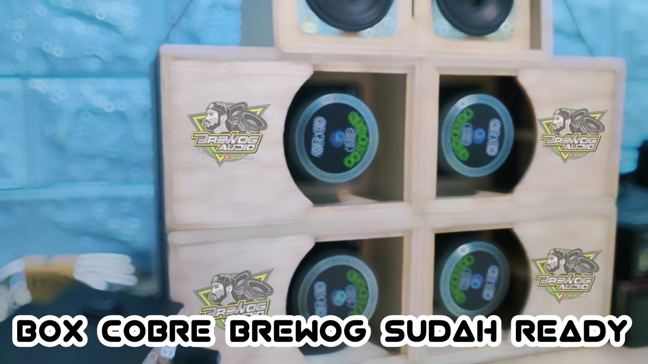 box cobre brewog ready siap bunyi || box cobre sound miniatur 2 inch