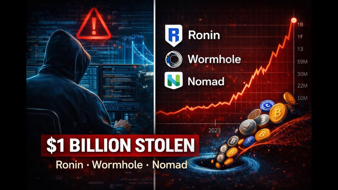 This is How Hackers Stole Over $1 Billion - The Ronin, Wormhole, and Nomad Hacks