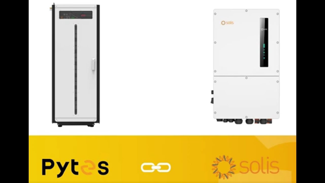 Energy Storage System : Pytes HV-48100 LFP battery with Solis S6-EH1P11.4K-H-US Hybird Inverter