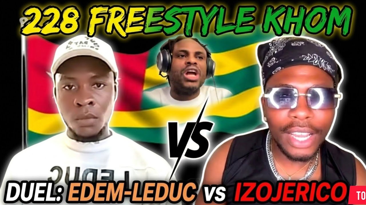🚨🇹🇬 C'est fort: 228 freestyle khom duel Edem-leduc vs IzoJerico