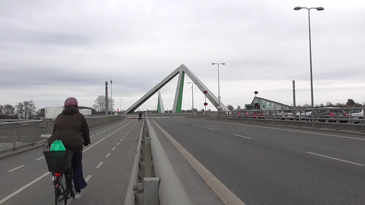 Broåbning Svingbro Odins Bro Odense Draaibrug/ Swingbridge/ Pont Tournant/ Drehbrücke