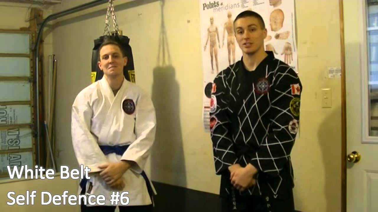 White belt self-defense techniques Hiltz Hapkido