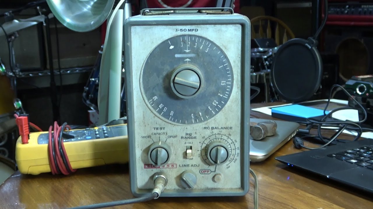 1960s Eico 955 In-Circuit Capacitor Tester Restoration and Overview