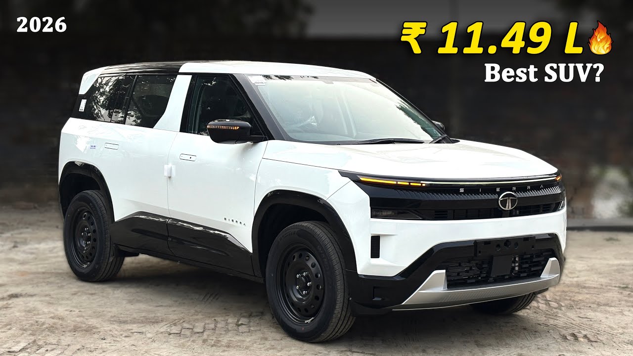 Tata Sierra Smart Plus Petrol MT 2026 | Is Price Range Me Best SUV? ✅ 