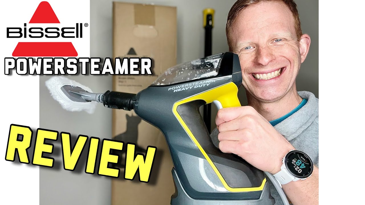 Bissell PowerSteamer Heavy Duty 3-in-1 MODEL 2685A Review Unboxing Overview and Use