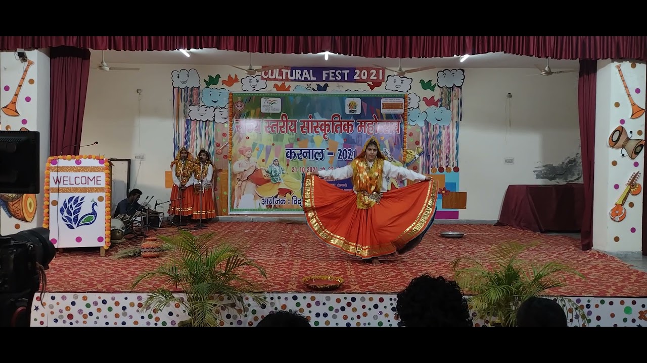 जबरदस्त सोलो डांस रा मॉ सं व मा विद्यालय झज्जर द्वारा राज्य स्तरीय प्रोग्राम