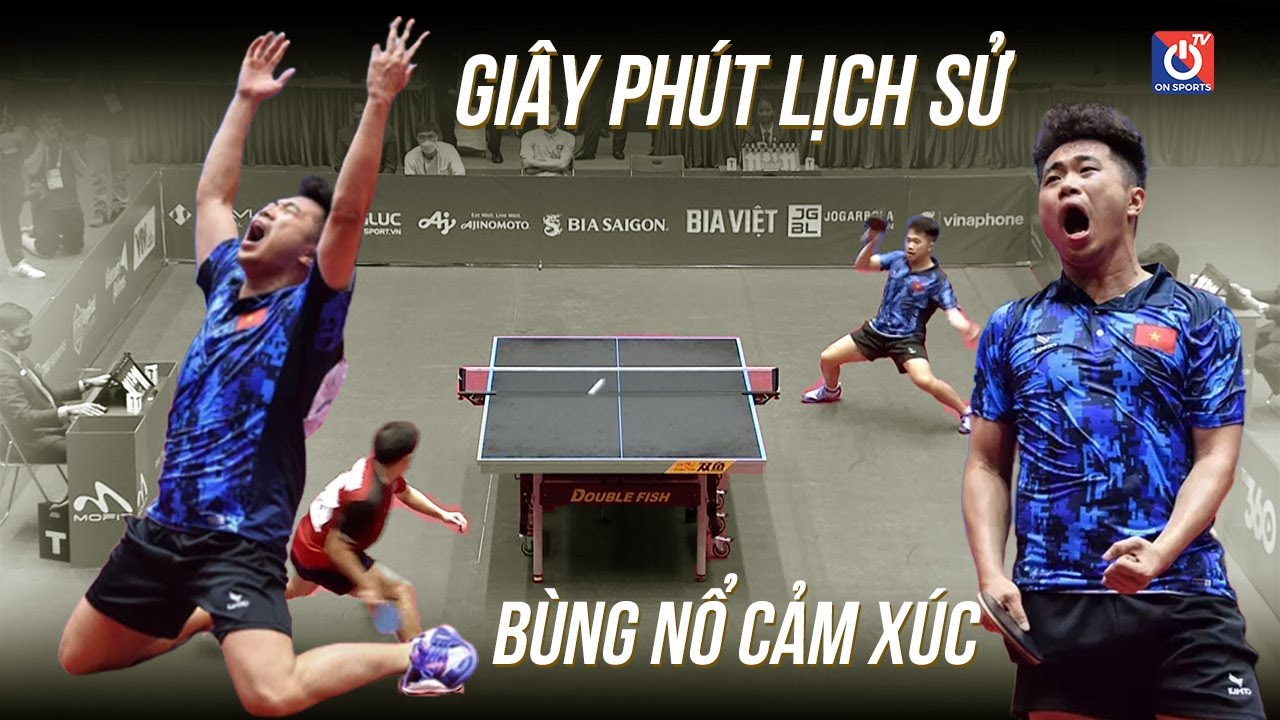 Nguyễn Đức Tuân giúp bóng bàn Việt Nam lập kỳ tích sau 19 năm, nghe BLV Quang Vinh quá cháy