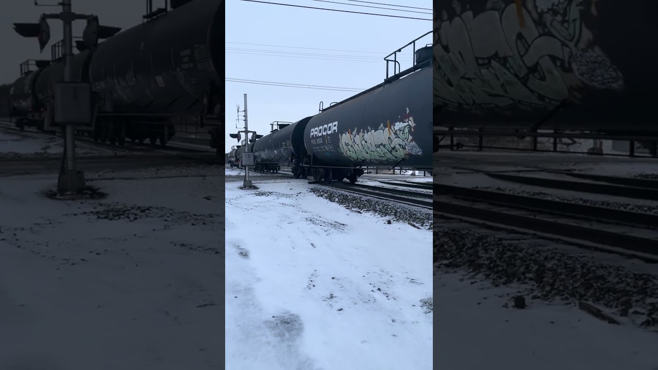 My train videos (note that my last video cut out because of storage)