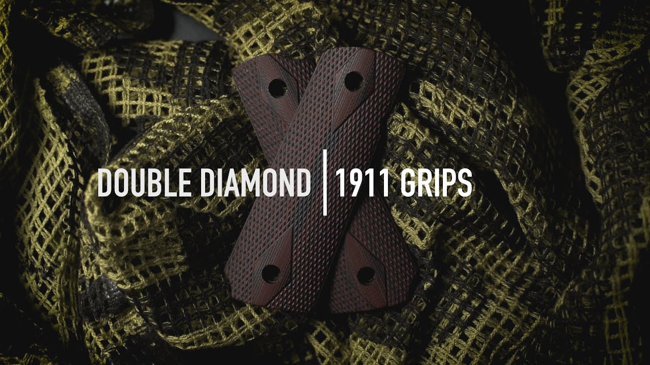 Double Diamond G-10 1911 Grips