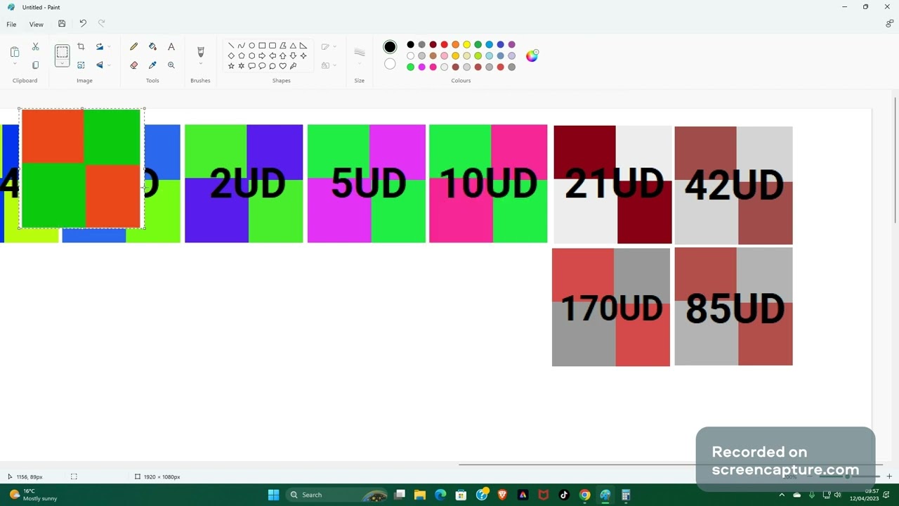 Making 2048 Tiles #9 (10UD Tile Reached)