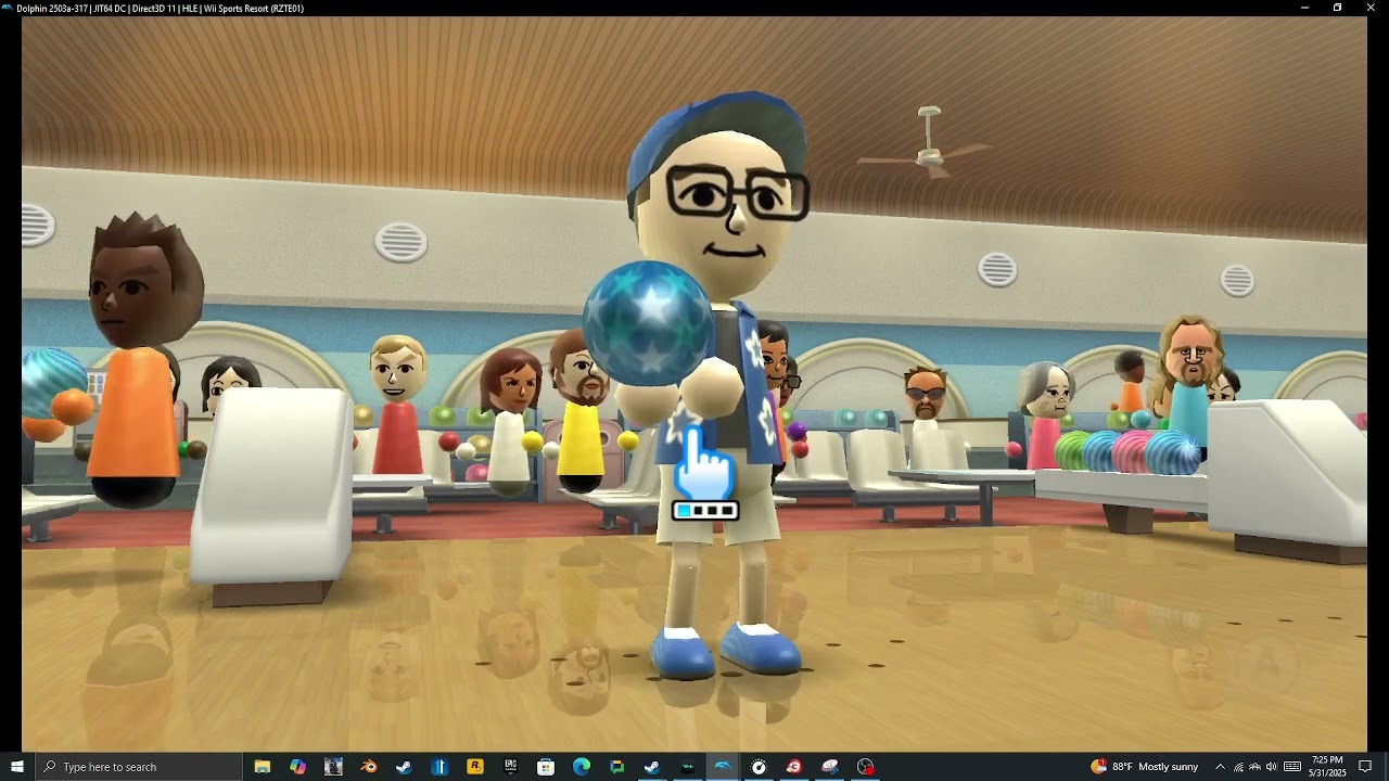 Wii Sports Resort (Standard Bowling) PERFECT 300!!!! #bowling #wiisportresort